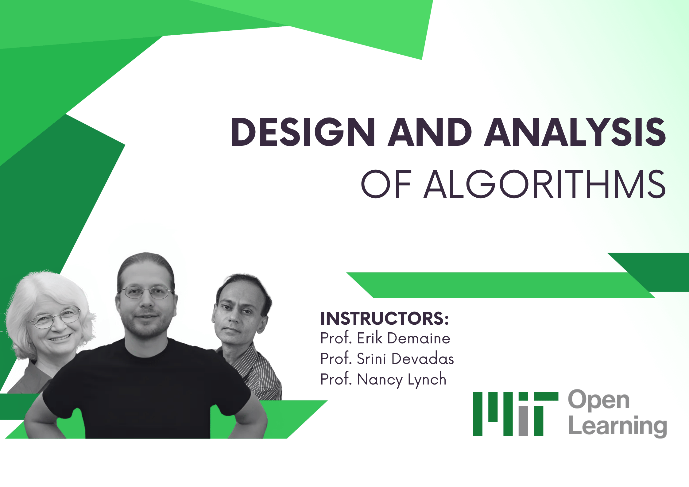 Design and Analysis of Algorithms