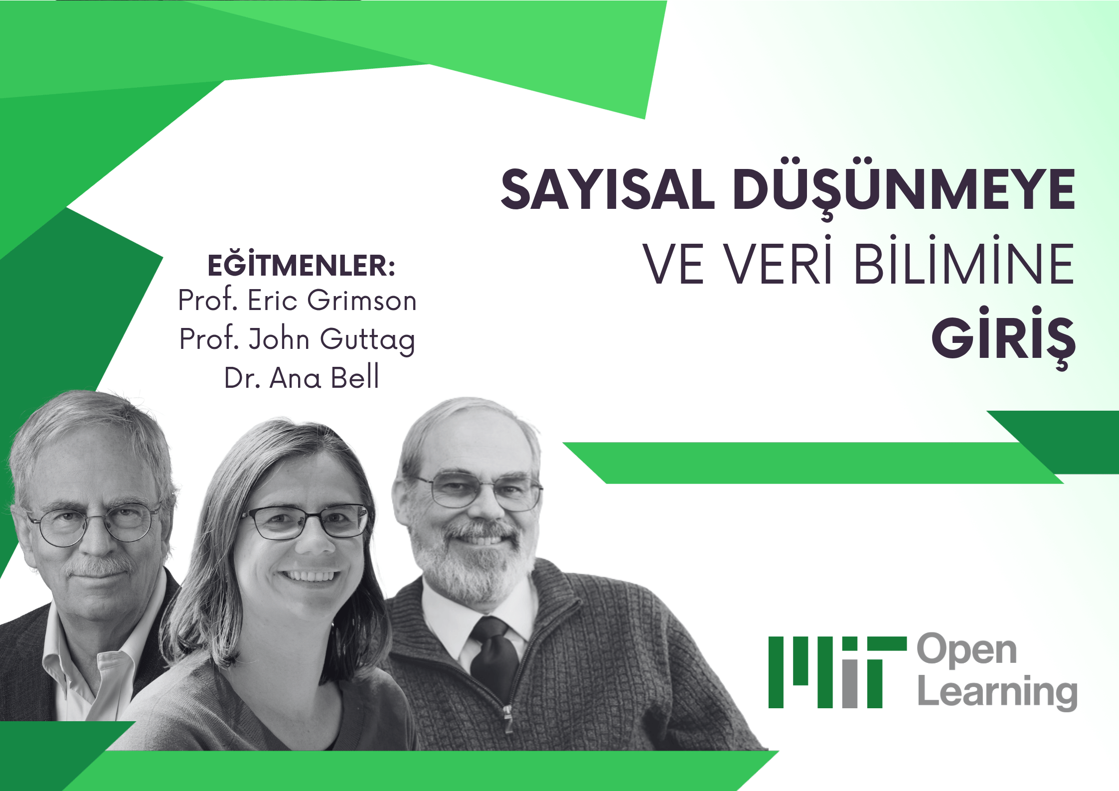 Sayısal Düşünmeye ve Veri Bilimine Giriş