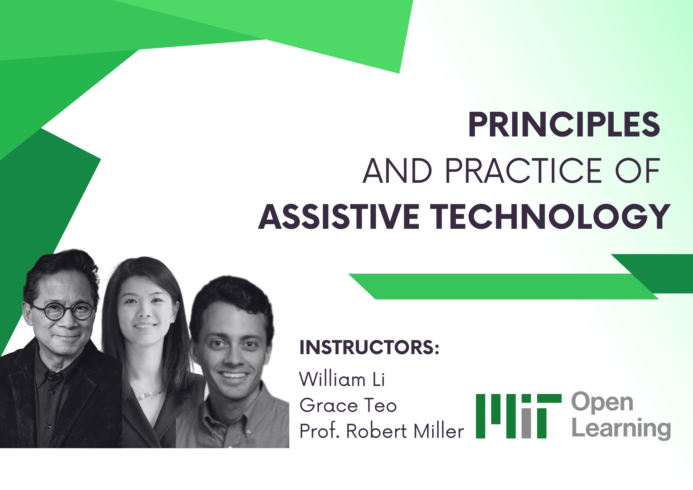 Principles and Practice of Assistive Technology