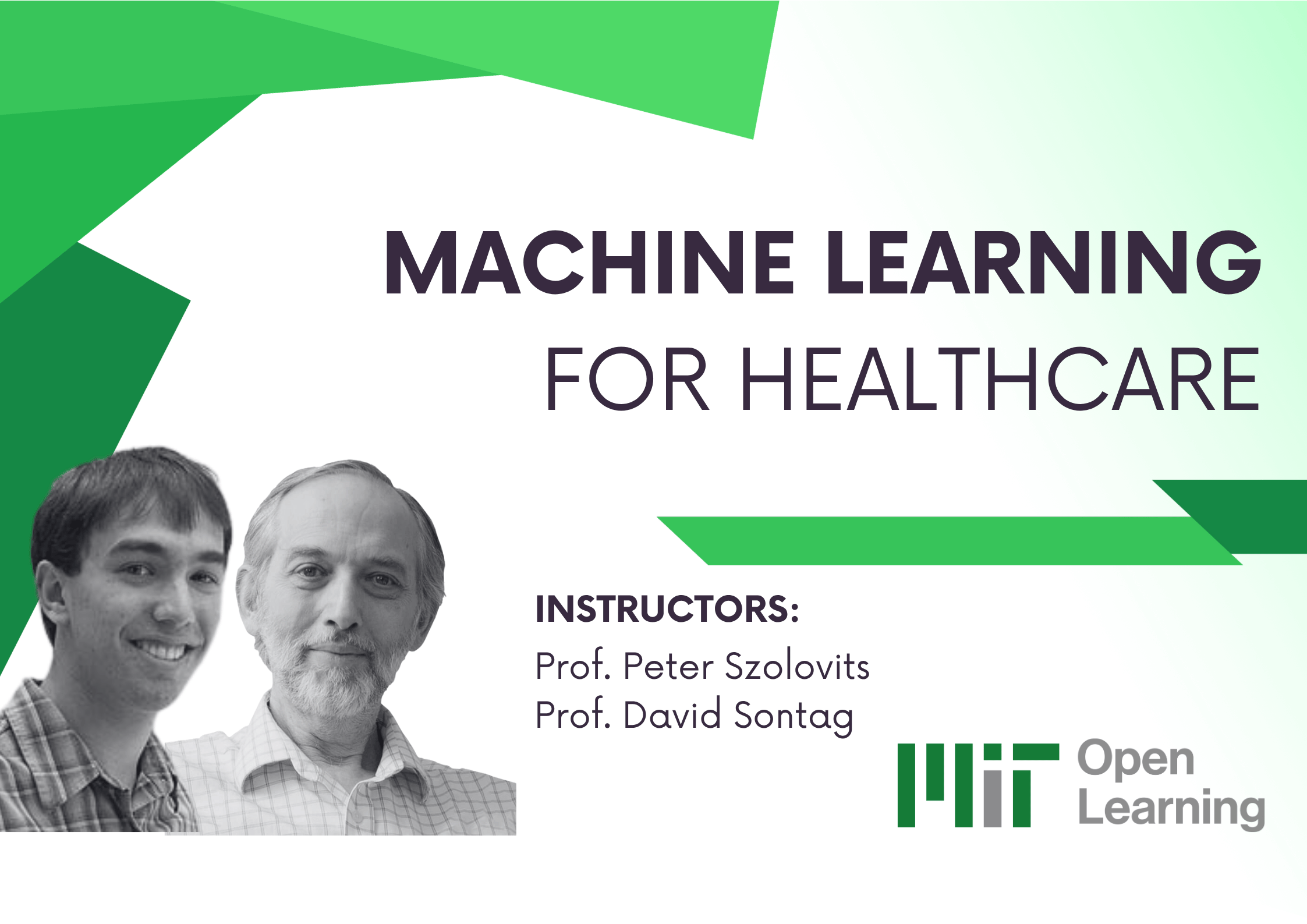 Machine Learning for Healthcare